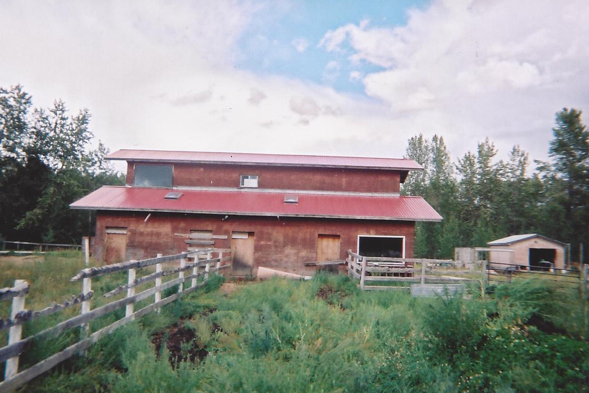 The original barn | The Prairie Creek Inn