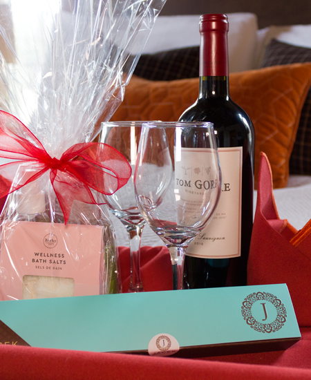 Romance Package with Jacek Chocolates & Rocky Mountain Spa Products ~ The Prairie Creek Inn